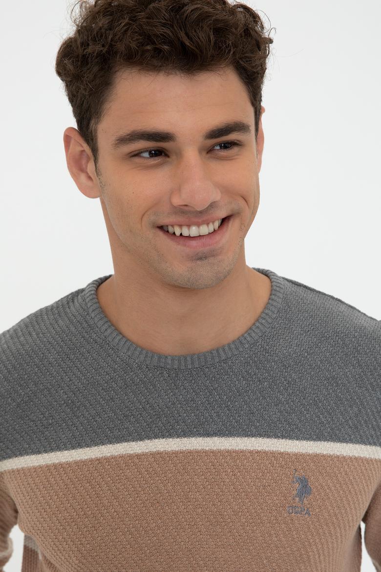 Erkek Camel Melanj Kazak - 50237332024