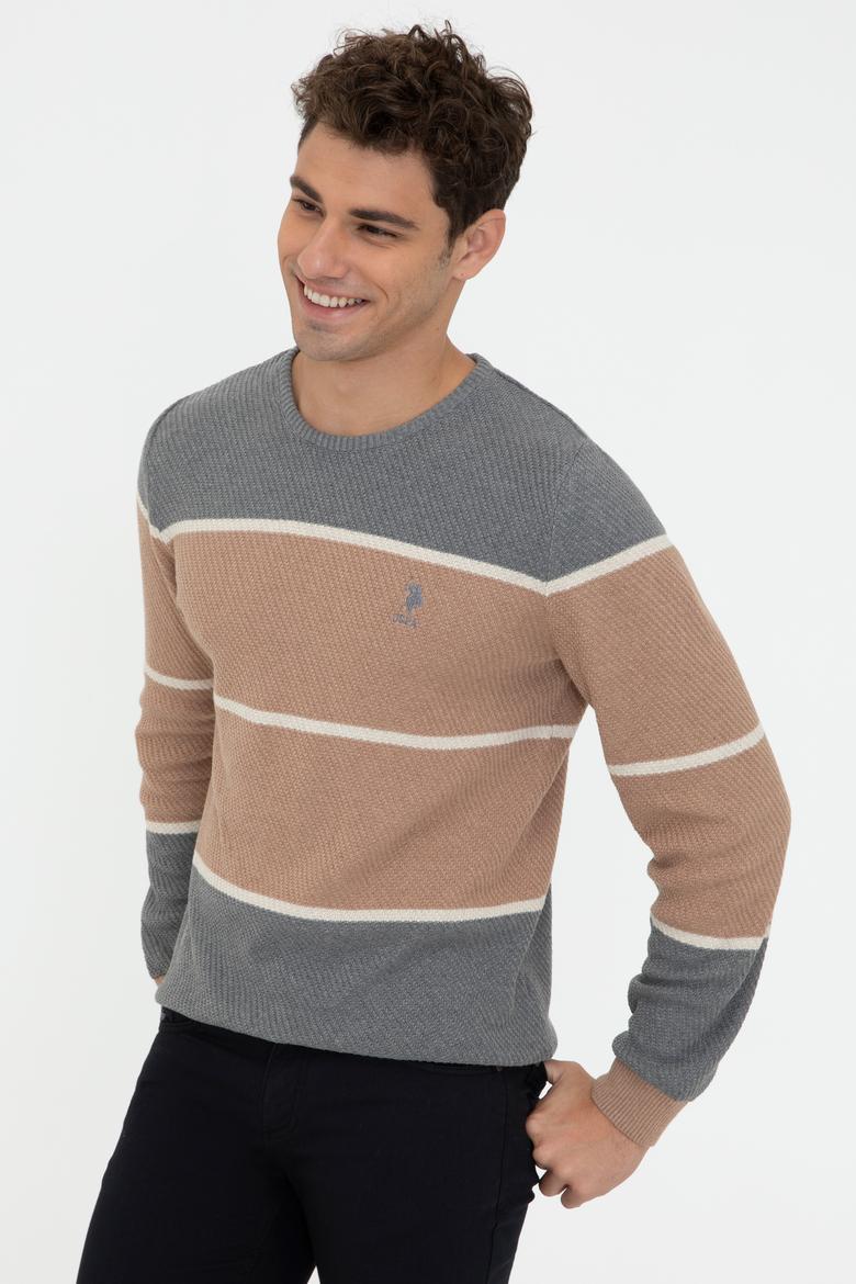 Erkek Camel Melanj Kazak - 50237332024