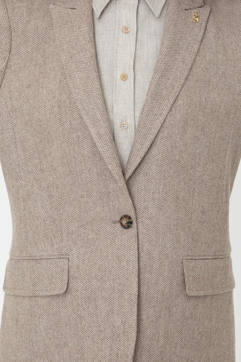 Kadın Camel Ceket - 50241247030