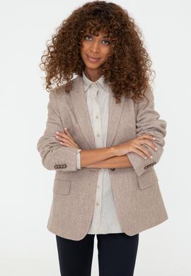 Kadın Camel Ceket - 50241247030