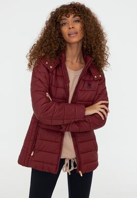 Kadın Kırmızı Mont - 50236979013