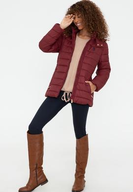 Kadın Kırmızı Mont - 50236979013