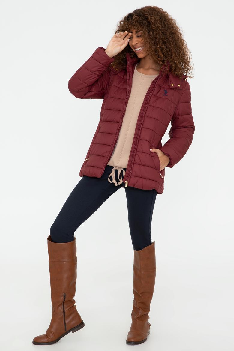 Kadın Kırmızı Mont - 50236979013