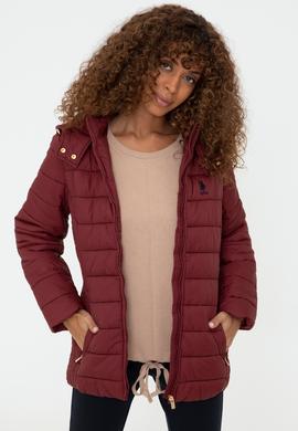 Kadın Kırmızı Mont - 50236979013