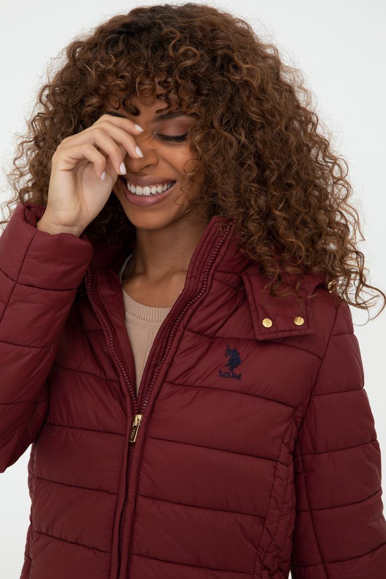 Kadın Kırmızı Mont - 50236979013