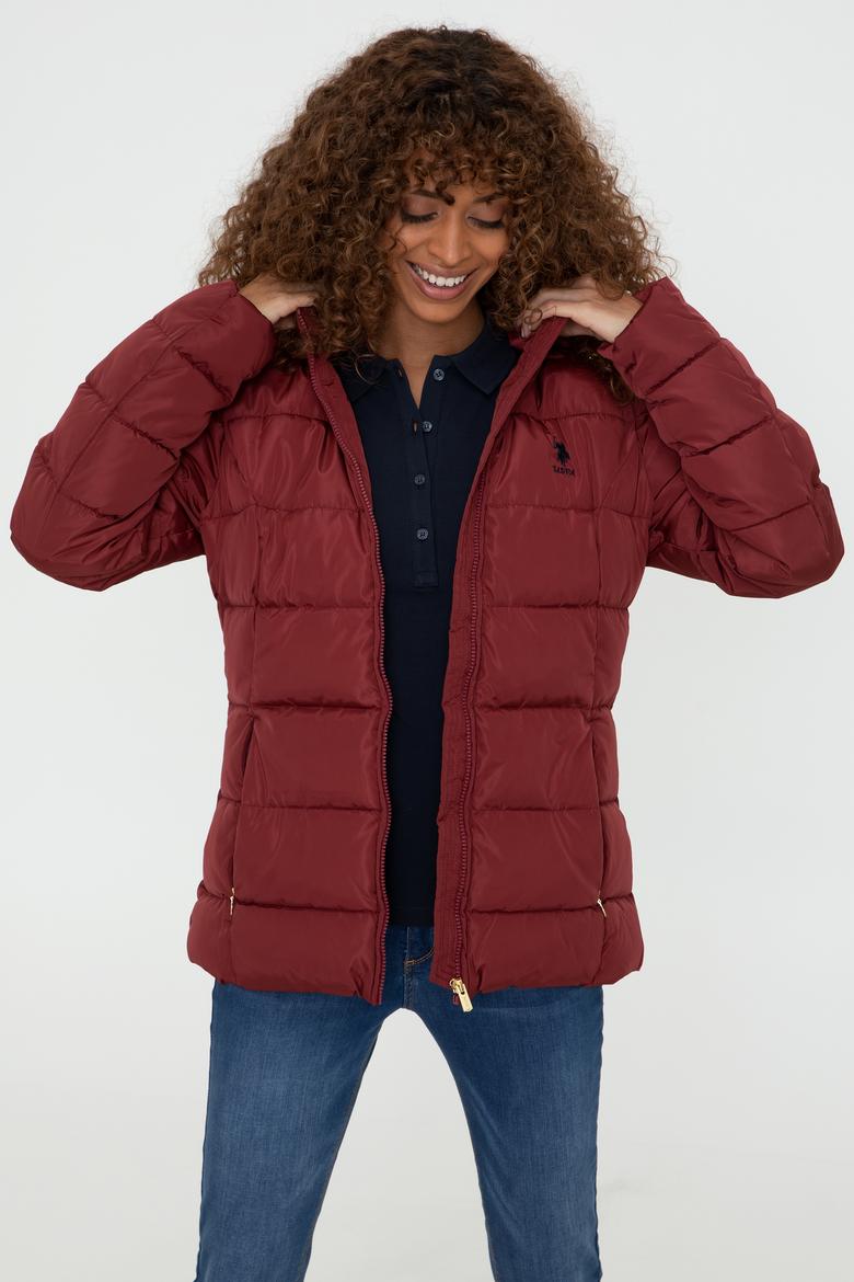 Kadın Kırmızı Mont