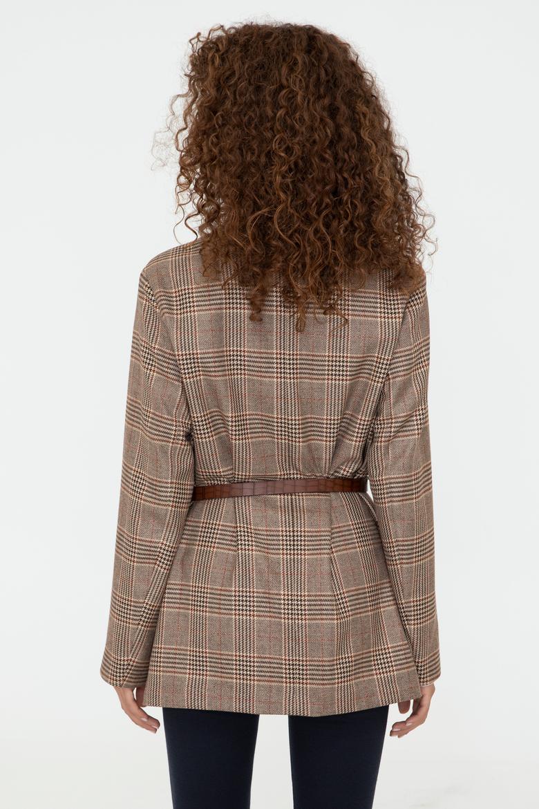 Kadın Kahverengi Ceket - 50237929012