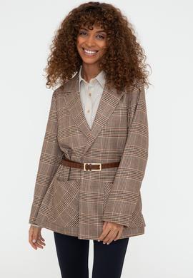 Kadın Kahverengi Ceket - 50237929012