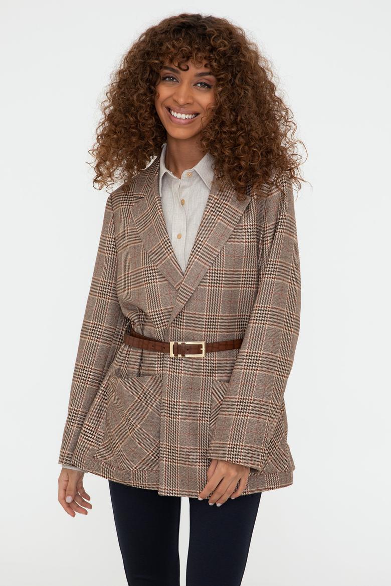 Kadın Kahverengi Ceket