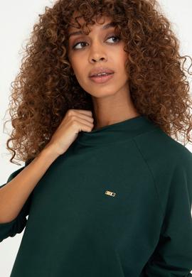 Kadın Koyu Yeşil Sweatshirt - 50249242037