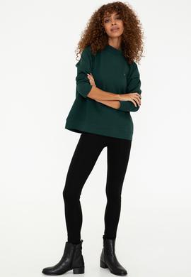 Kadın Koyu Yeşil Sweatshirt - 50249242037