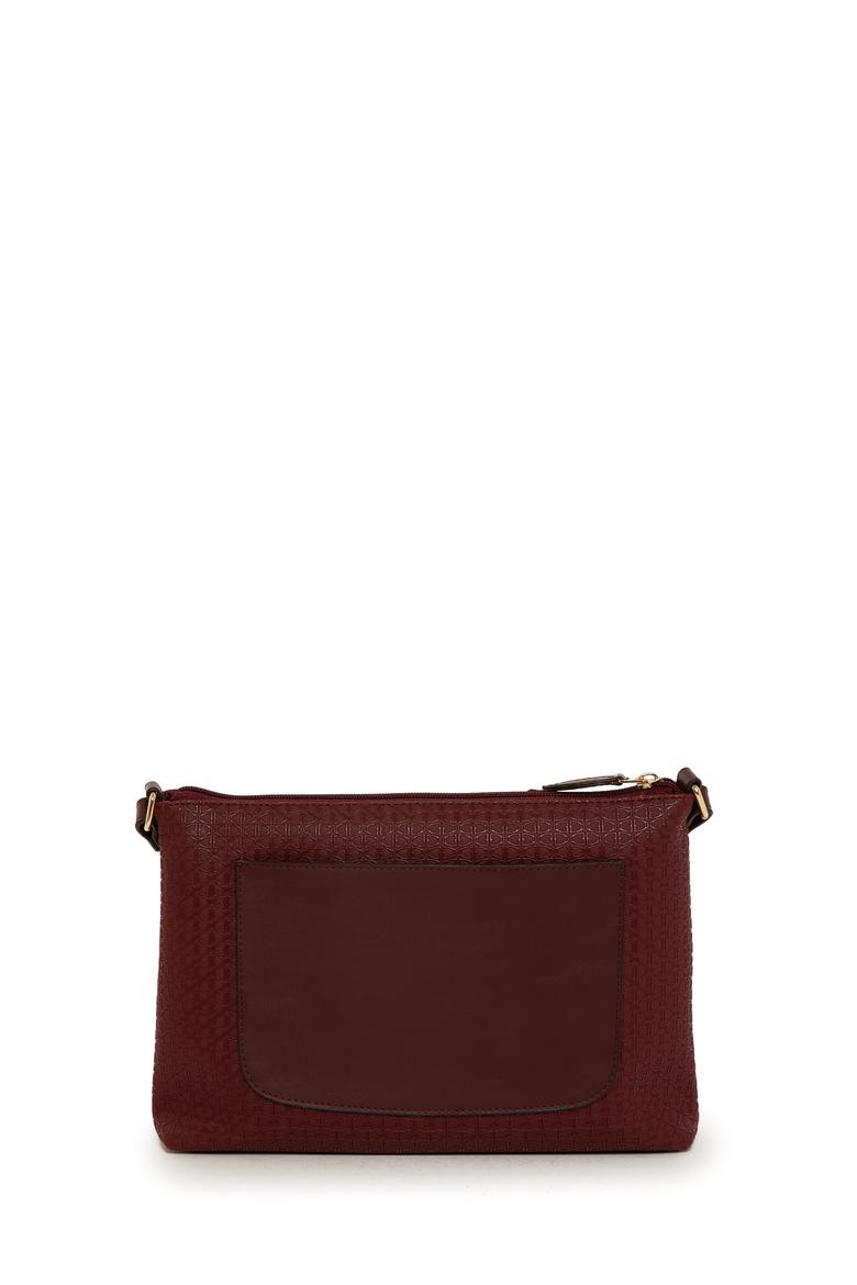 Kadın Bordo Postacı Çantası - 50250482002