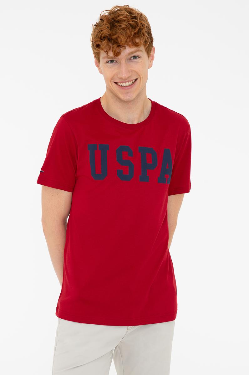 Erkek Bordo Basic Tişört