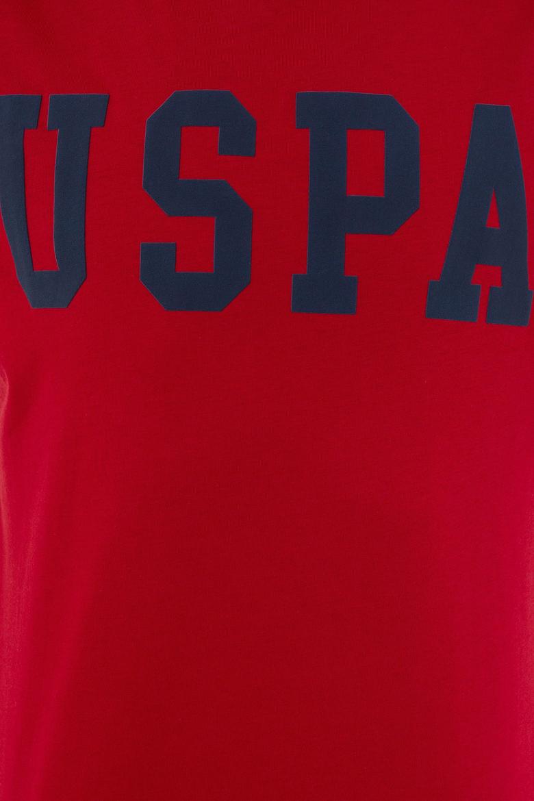 Erkek Bordo Basic Tişört - 50232300164