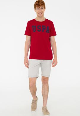 Erkek Bordo Basic Tişört - 50232300164