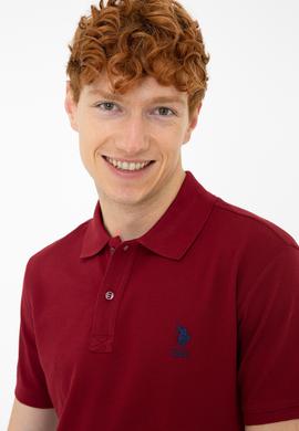 Erkek Bordo Basic Tişört - 50232308418