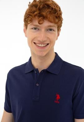 Erkek Lacivert Basic Tişört - 50232311013