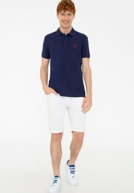 Erkek Lacivert Basic Tişört - 50232311013