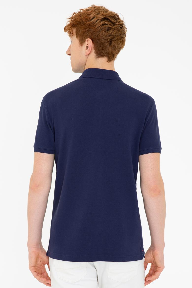 Erkek Lacivert Basic Tişört - 50232311013