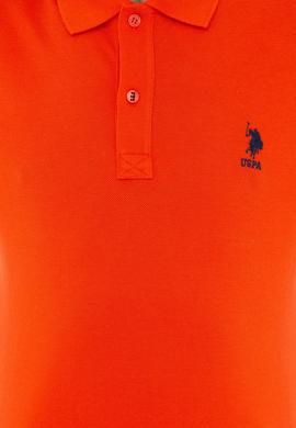 Erkek Koyu Nar Çiçeği Polo Yaka Basic T-Shirt - 50232308292