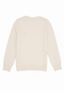 Kız Çocuk Krem Triko Kazak - 50237168030