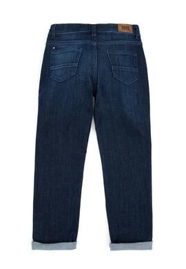 Erkek Çocuk Koyu Mavi Jean Pantolon - 50226115005