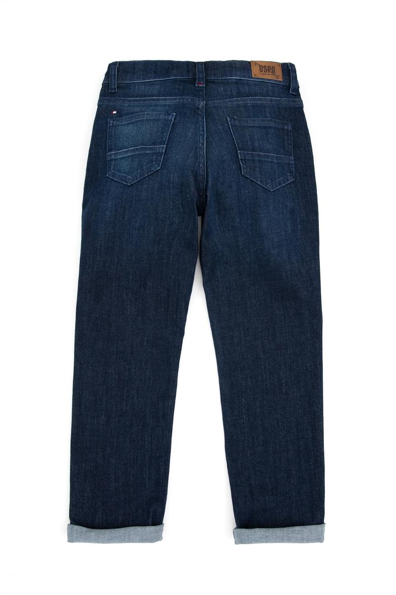 Erkek Çocuk Koyu Mavi Jean Pantolon - 50226115005