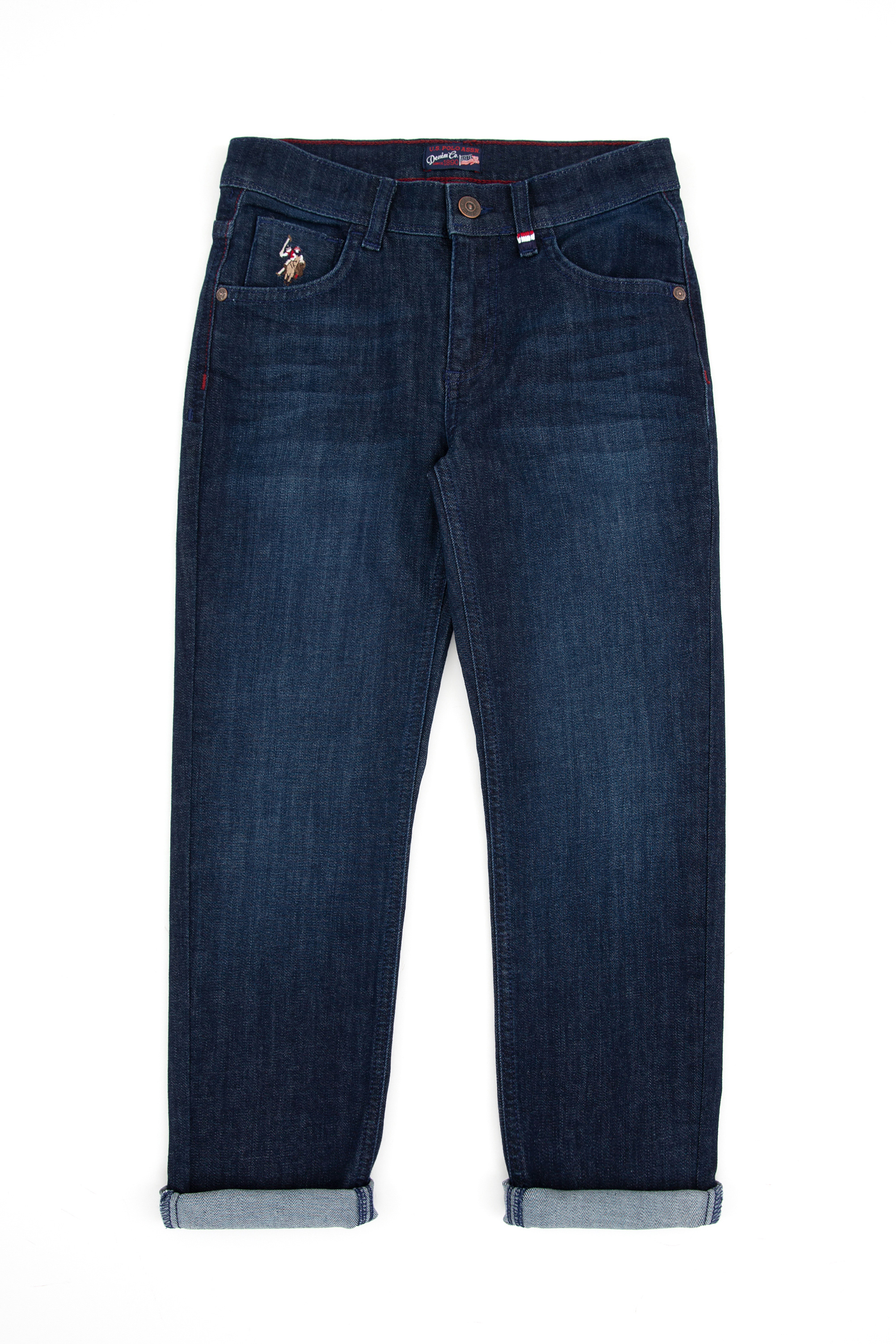 Erkek Çocuk Koyu Mavi Jean Pantolon - Image 2