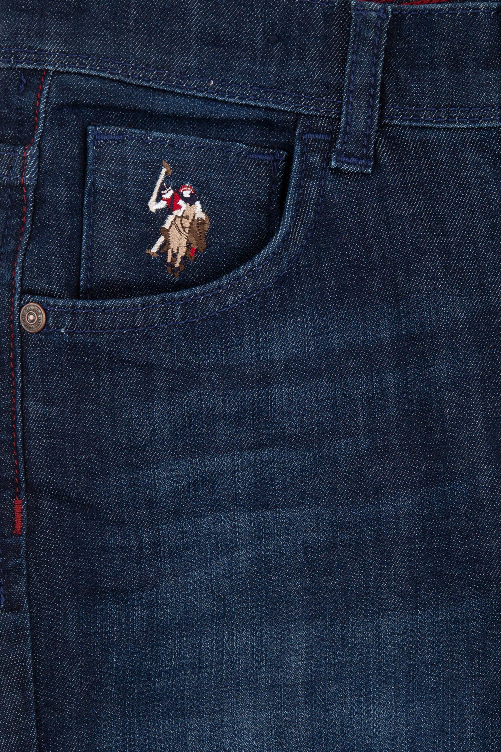 Erkek Çocuk Koyu Mavi Jean Pantolon - Image 4