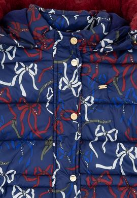 Kız Çocuk Lacivert Mont - 50237023004