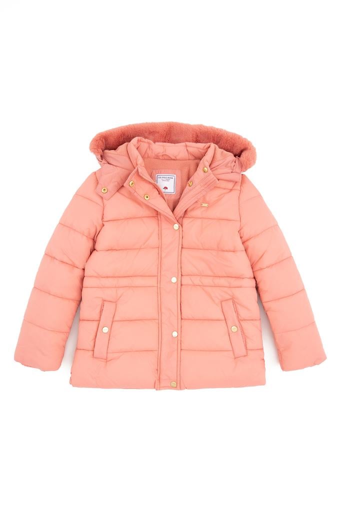 Kız Çocuk Pembe Mont