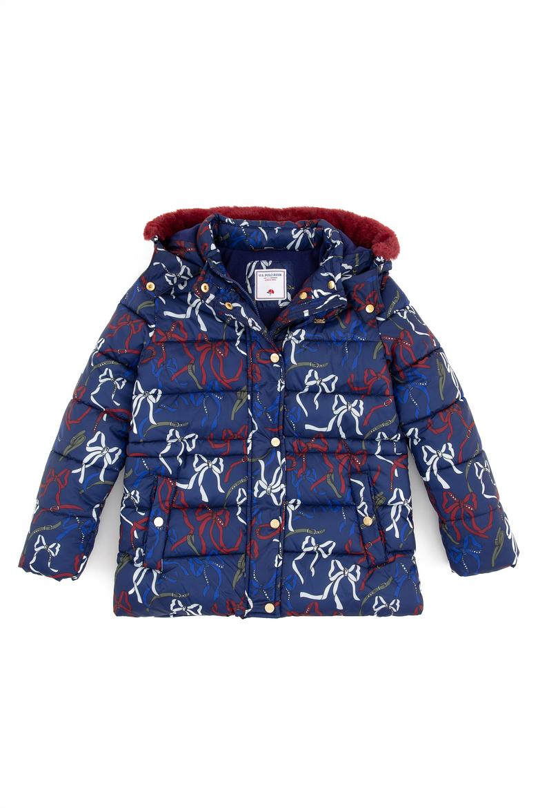 Kız Çocuk Lacivert Mont