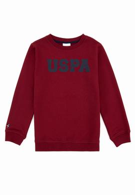 Erkek Çocuk Bordo Basic Sweatshirt - 50236951081