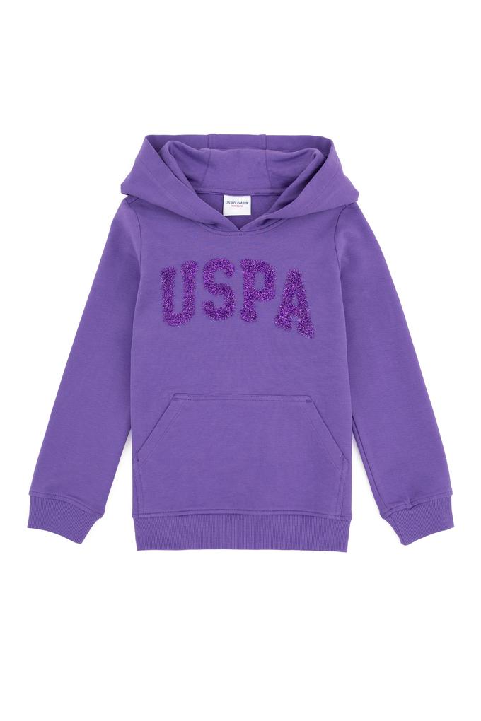 Kız Çocuk Mor Sweatshirt