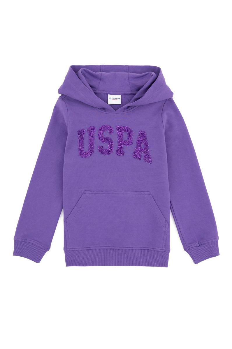 Kız Çocuk Mor Sweatshirt