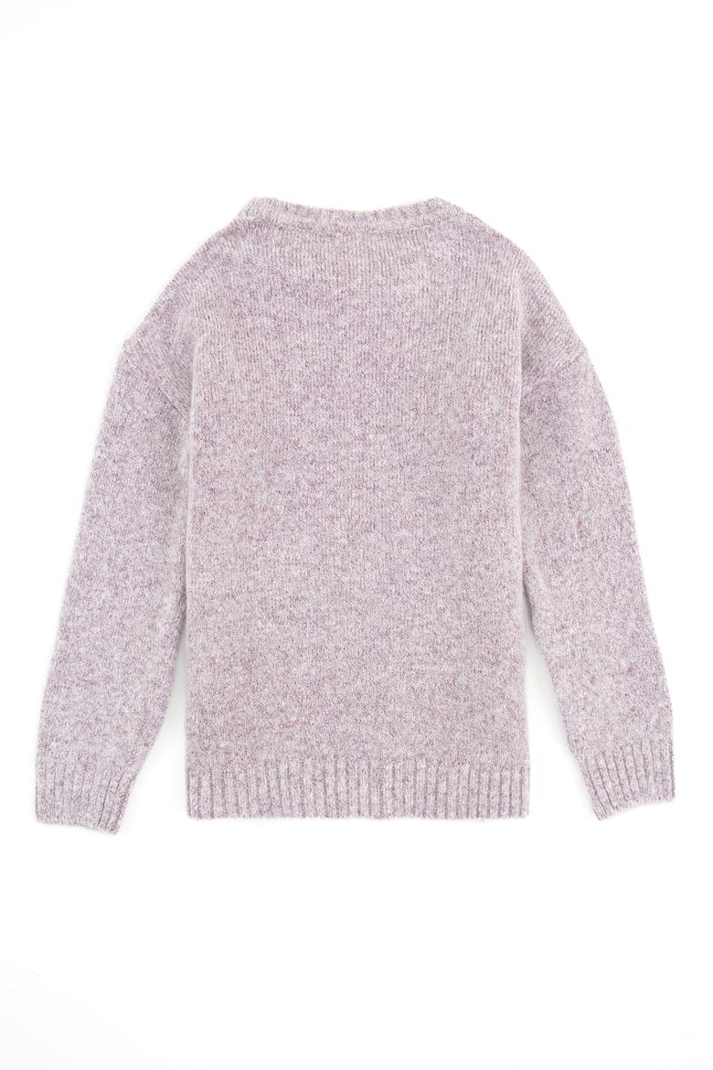 Kız Çocuk Violet Triko Kazak - 50241535019