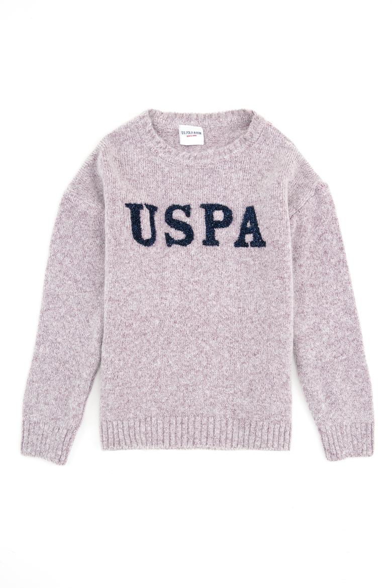 Kız Çocuk Violet Triko Kazak