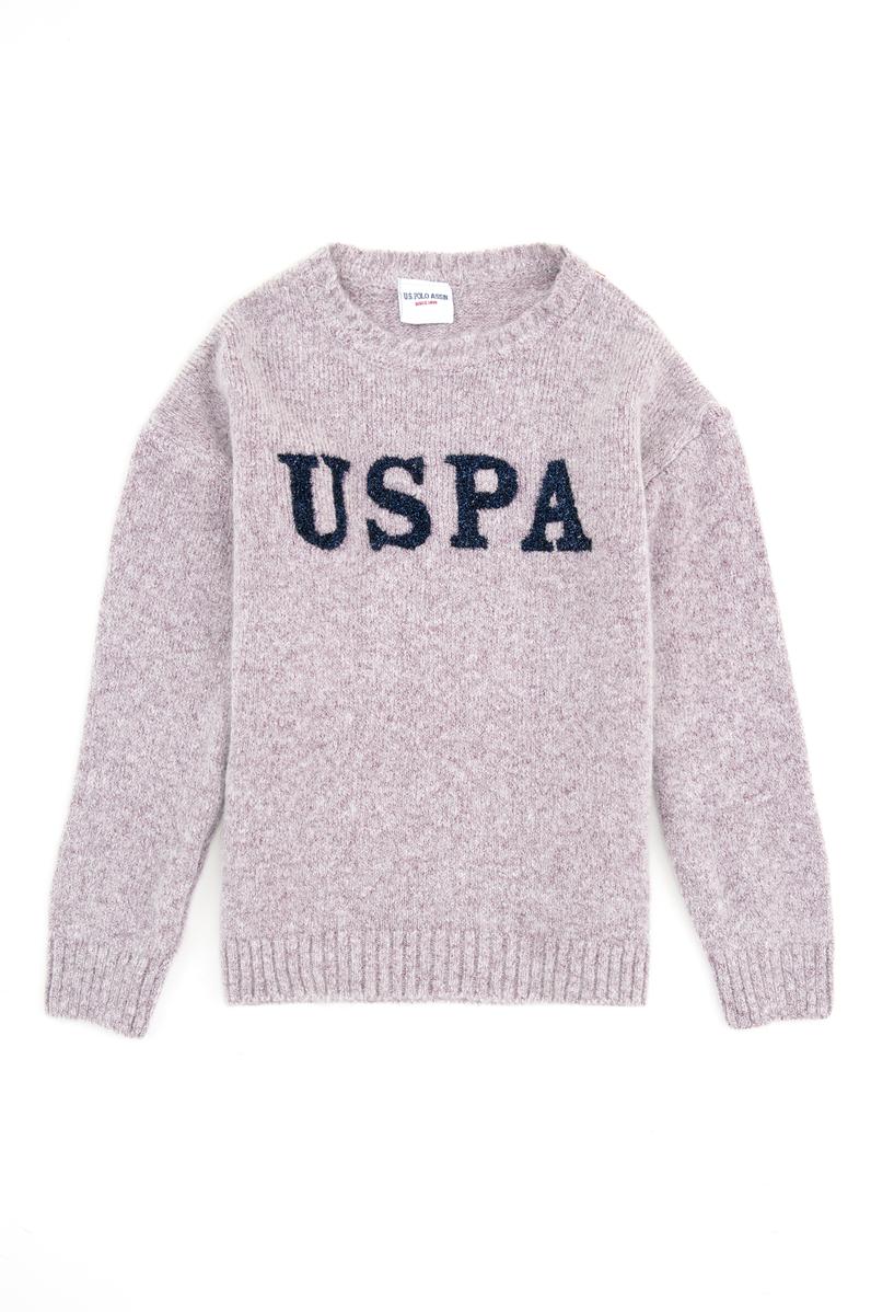 Kız Çocuk Violet Triko Kazak