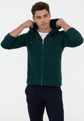 Erkek Koyu Yeşil Sweatshirt - 50237915058