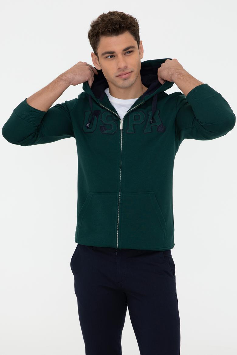 Erkek Koyu Yeşil Sweatshirt - 50237915058