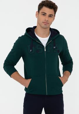 Erkek Koyu Yeşil Sweatshirt - 50237915058