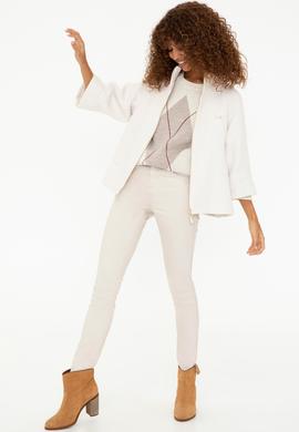 Kadın Kahverengi Kaban Kaşe - 50238174003