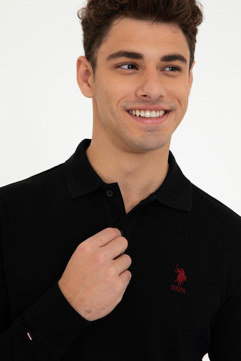 Erkek Siyah Basic Sweatshirt - 50238250073