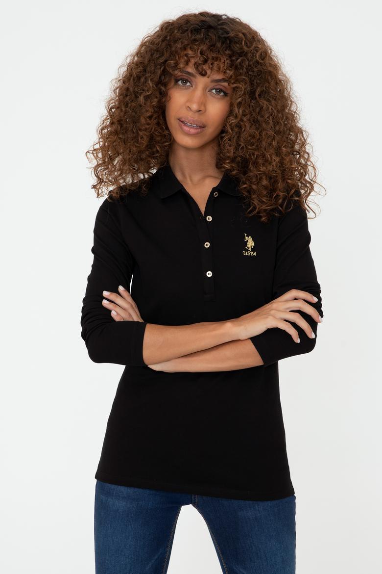 Kadın Siyah Basic Sweatshirt - 50240710070