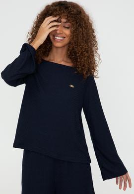 Kadın Lacivert Sweatshirt - 50240754005