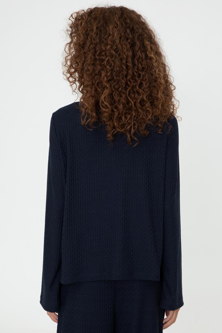 Kadın Lacivert Sweatshirt - 50240754005