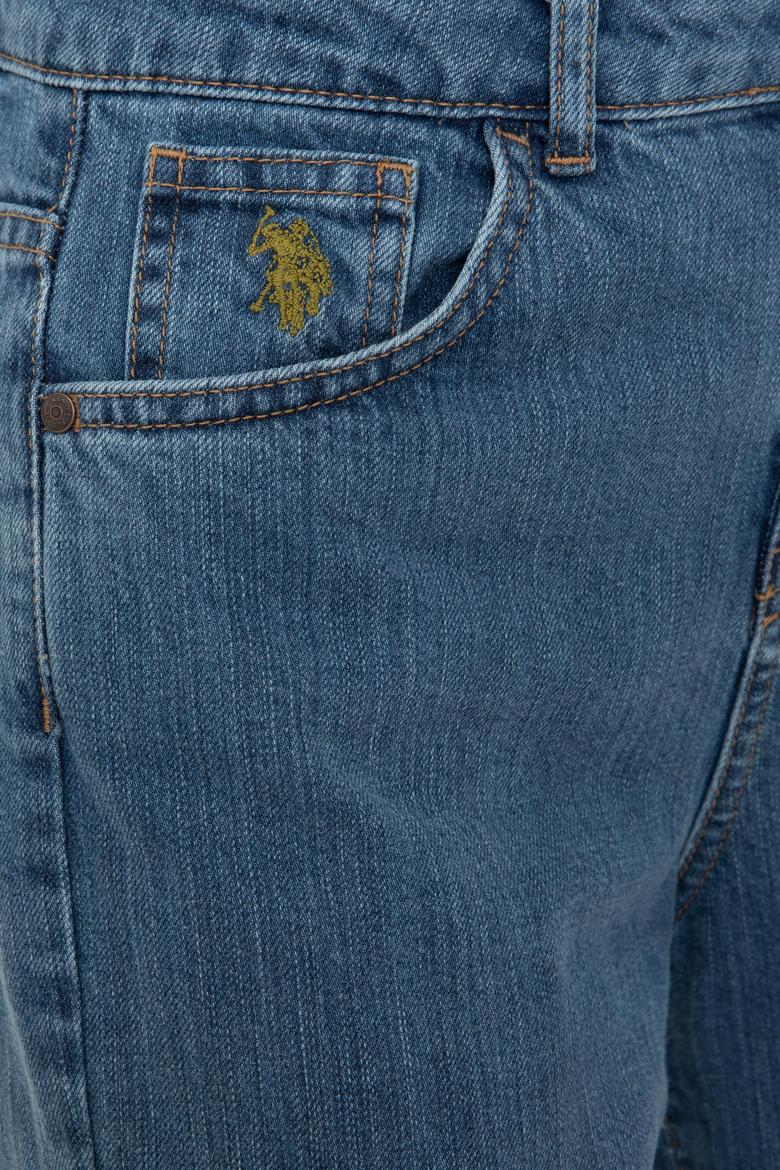 Kadın Mavi Jean Pantolon - 50241846001