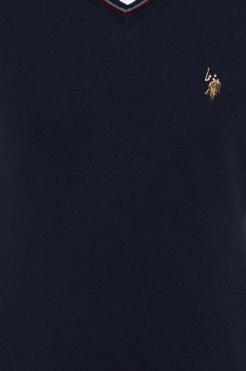 Erkek Lacivert Basic Kazak