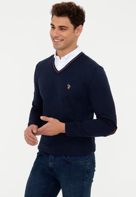 Erkek Lacivert Basic Kazak - 50248513009