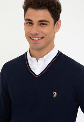 Erkek Lacivert Basic Kazak - 50248513009